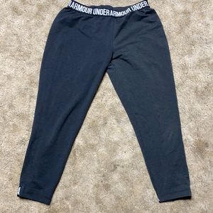 Women’s Under Armour Loose black/gray joggers Medium